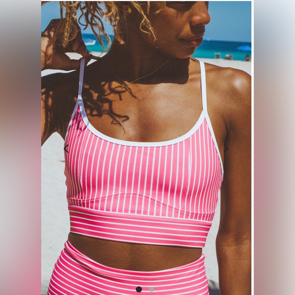 SOLID & STRIPED The Joelle Bra - BRAND NEW - XL - PINK!